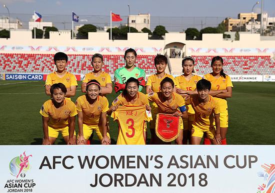 中國女足3-0戰勝菲律賓，彭詩夢首發。